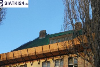 Siatki nylonowe - Siatki dekarskie do starych dachów pokrytych dachówkami siatki nylonowej
